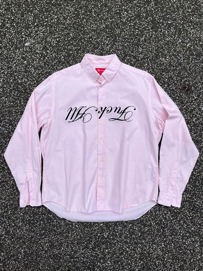 Supreme x Jamie Reid Oxford Shirt SS21 M Medium