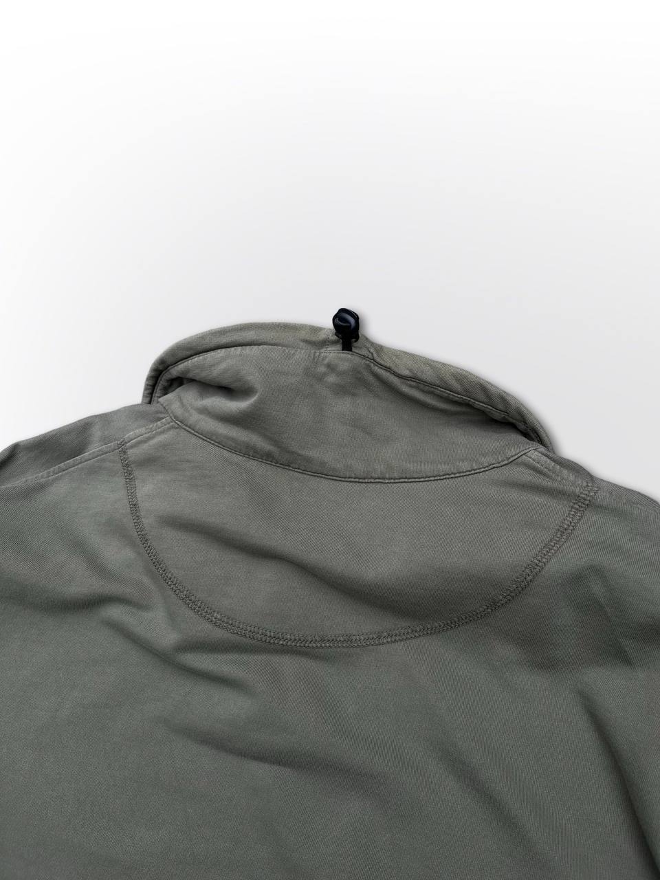 Pullover C.P. Company Quarter Zip Khaki Large Herre