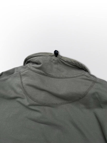 Pullover C.P. Company Quarter Zip Khaki Large Herre