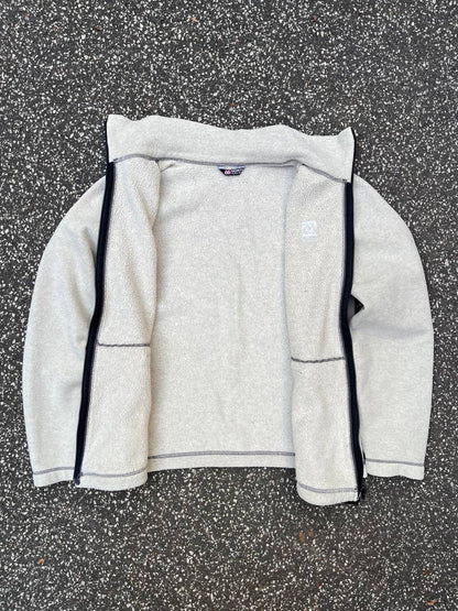 66 North Fleece Jakke L Large Dame Beige Creme