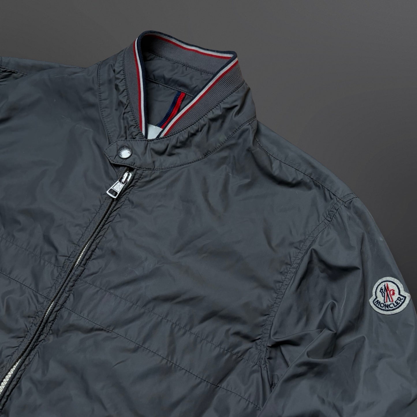 Moncler Vindjakke / Windbreaker – Grå (Str. 1 / fits S)