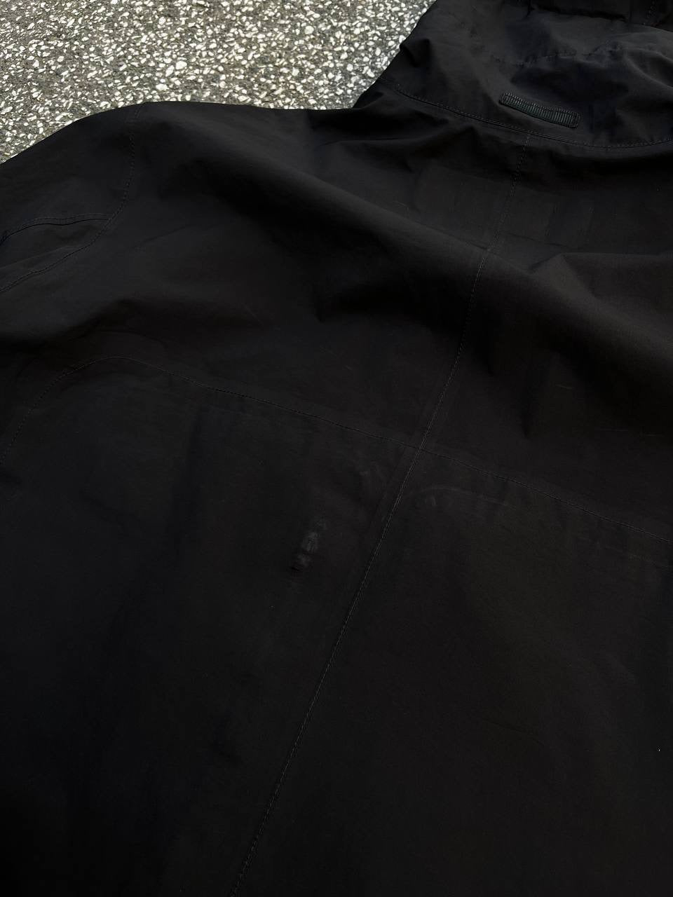 Stone Island Regnjakke Gore-Tex  Paclite L Large Sort