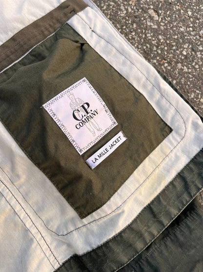 C.P. Company La Mille Jacket Grøn Militær Khaki M Medium Brugt Used Vintage