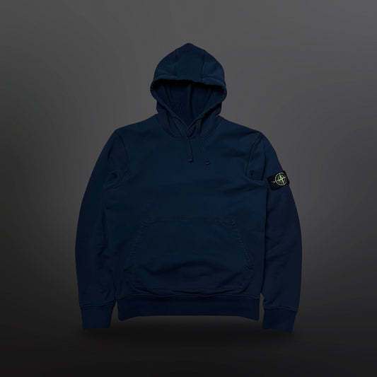 Stone Island Hoodie – Navy Large Mørkeblå