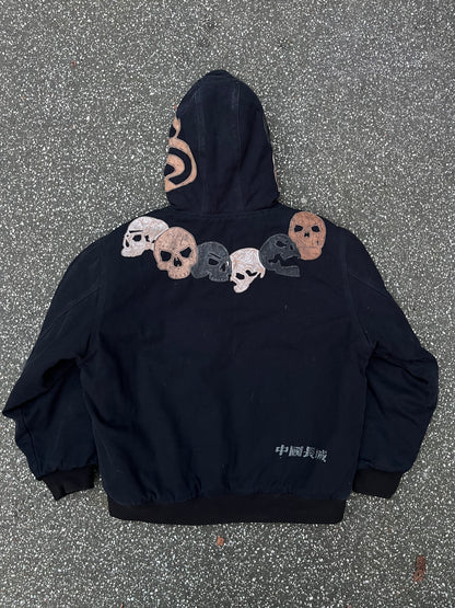 Supreme The Great China Wall Jakke M Medium Sort