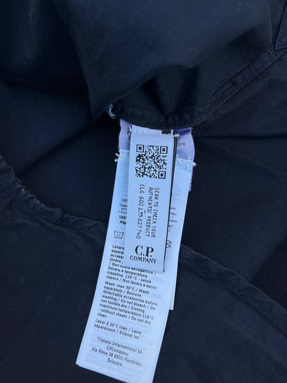 C.P. Company Overshirt Skjorte med Lynlås i Navy Mørkeblå XL Brand New