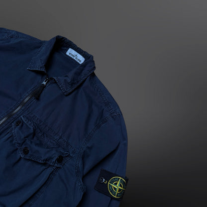 Stone Island Overshirt / Sommerjakke – Navy (Str. M)