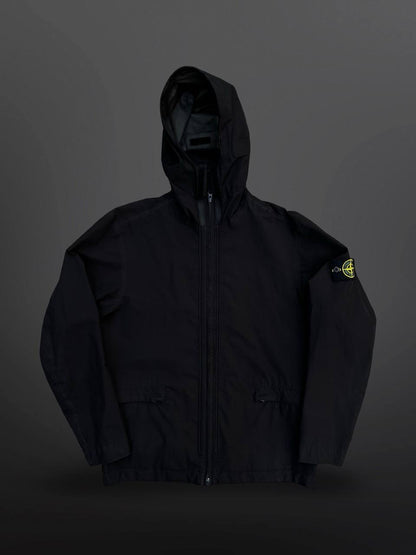 Stone Island Regnjakke Gore-Tex  Paclite L Large Sort
