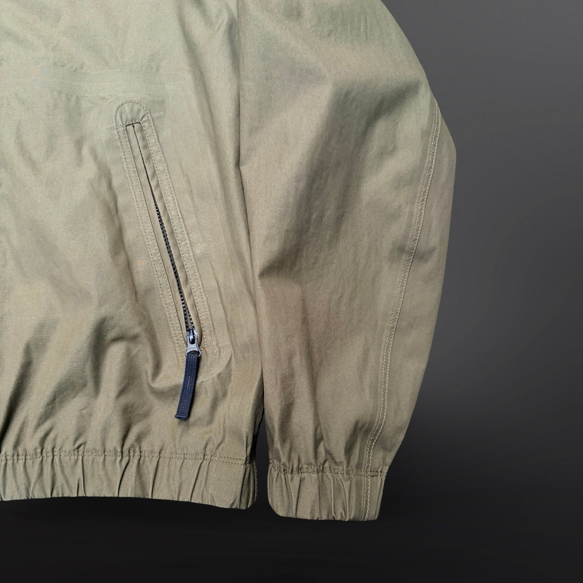 Stone Island Supima® Cotton Canvas Hooded Jacket – Khaki – Large