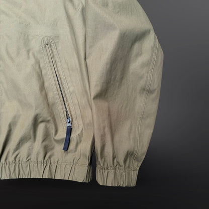 Stone Island Supima® Cotton Canvas Hooded Jacket – Khaki – Large