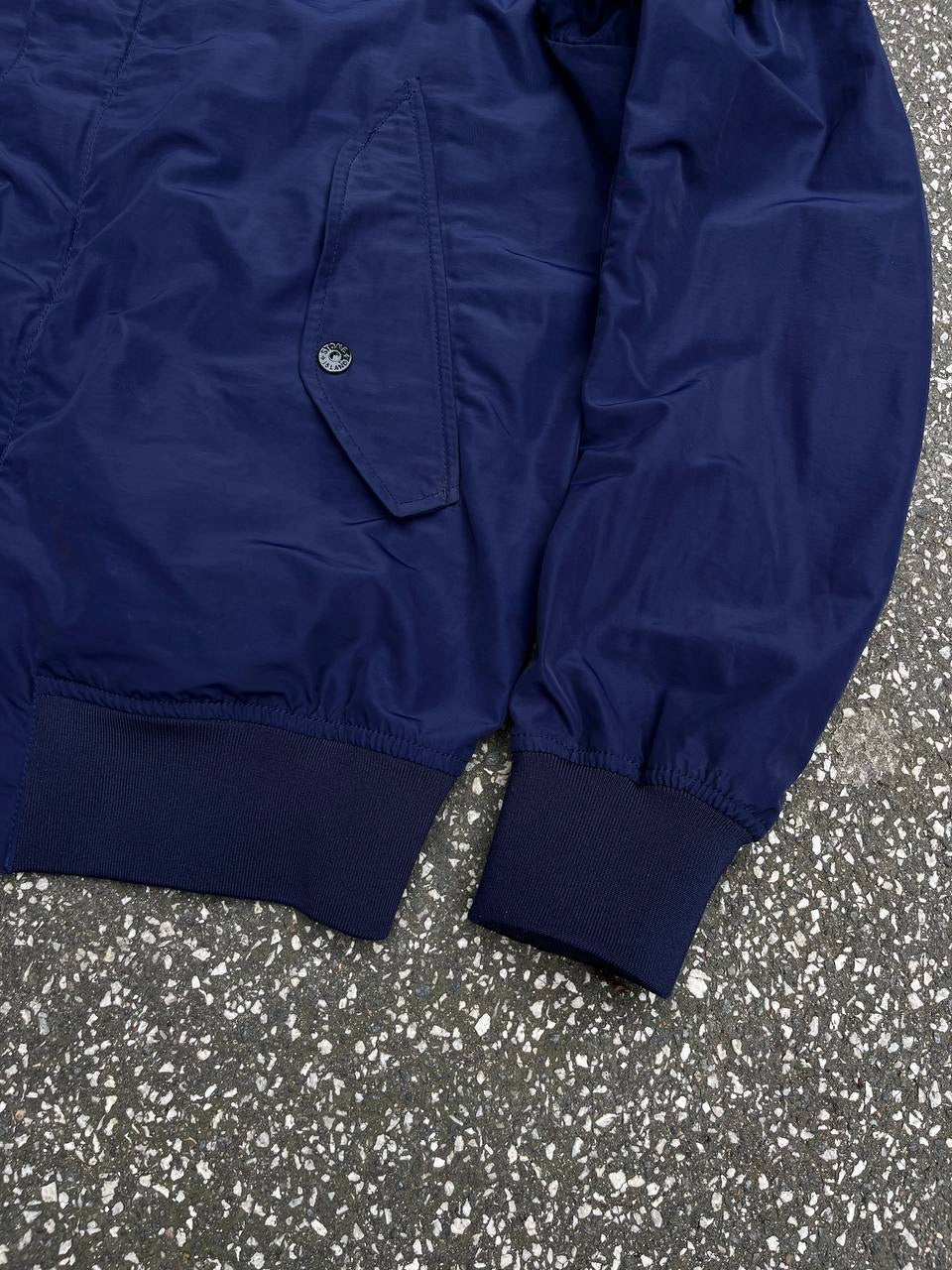 Stone Island Windbreaker Efterårsjakke L Large Navy 641540822