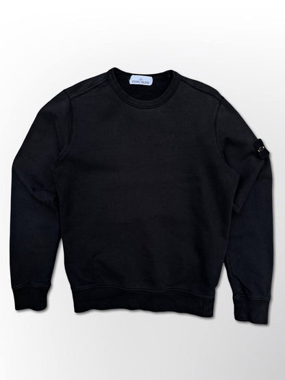 Stone Island Sweatshirt Sort Small Brugt