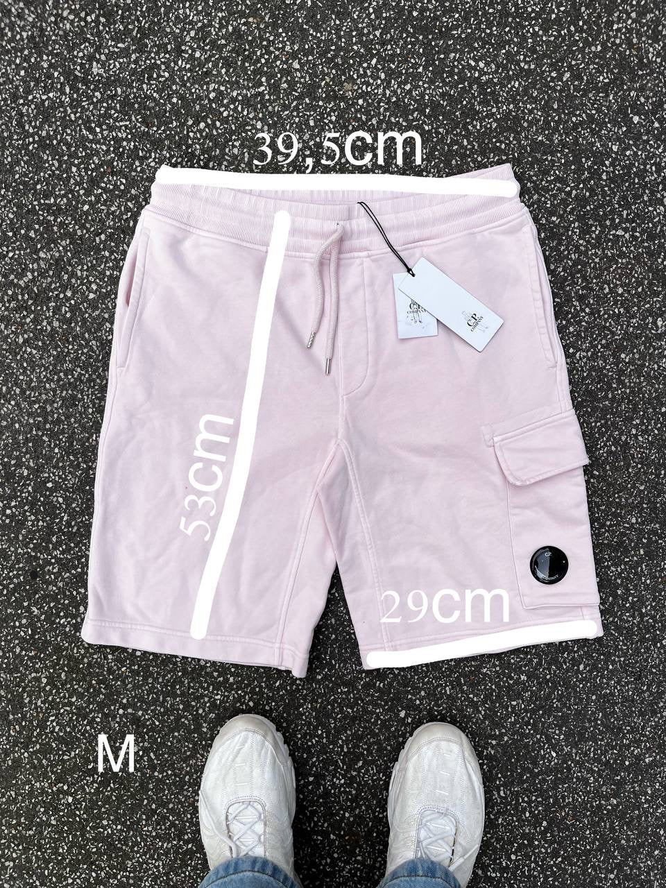 C.P. Company Bomuld Shorts i Rosa Pink M Medium Brand New