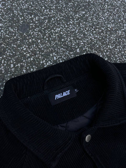 Palace Cord Bomber Black Sort Jakke XL