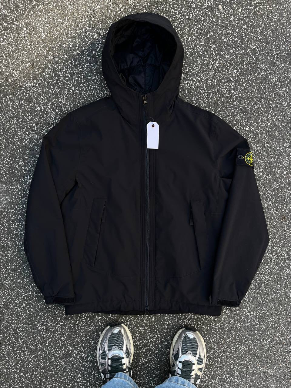 Stone Island Jakke Soft Shell With Prima Loft Insulation Technology M Medium Sort