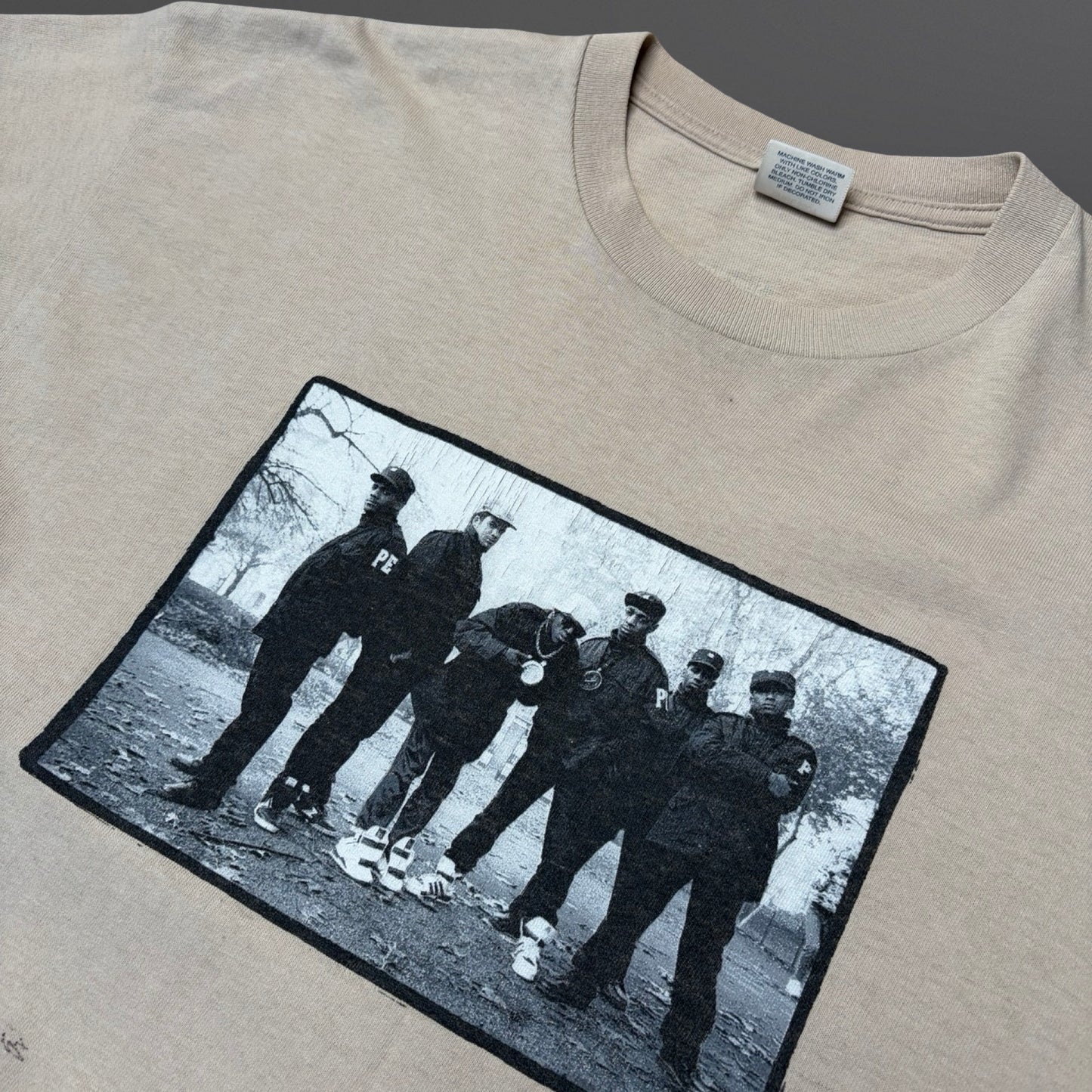 Supreme x Public Enemy Photo Tee – Sand (Large)