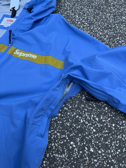Supreme Skaljakke Regnjakke Big Logo SS17 L Large Blå