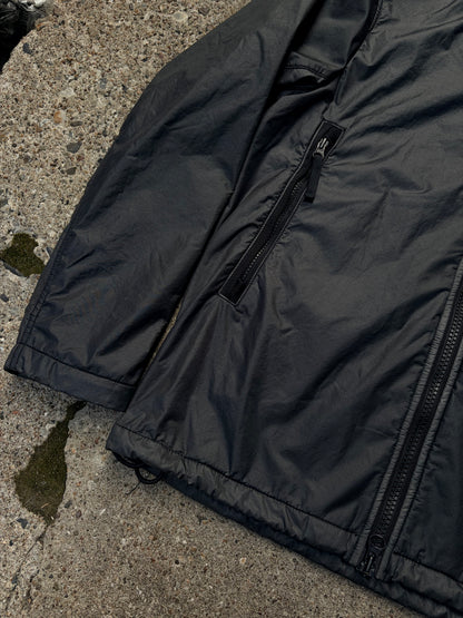 Stone Island Lamy Flock Hooded Jacket – Black – Size S