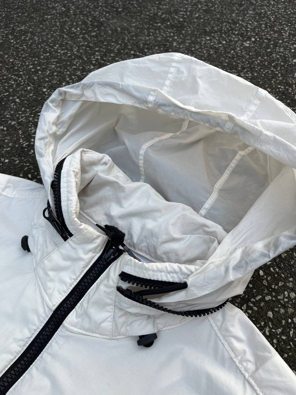 Stone Island Jakke Naslan Light Watro Hvid Medium
