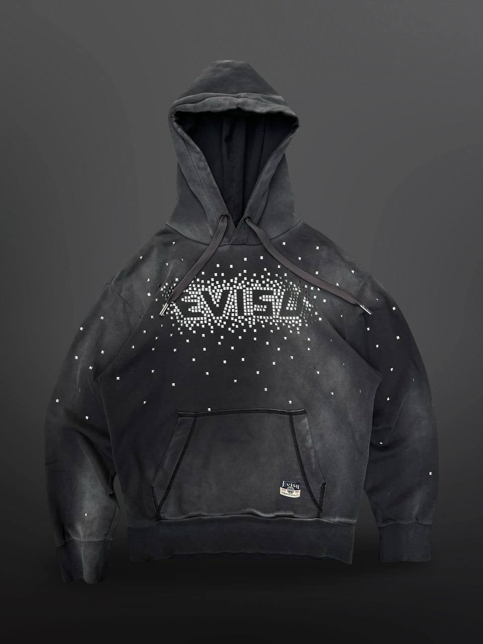 Evisu Hættetrøje Hoodie S Small Grå Grey