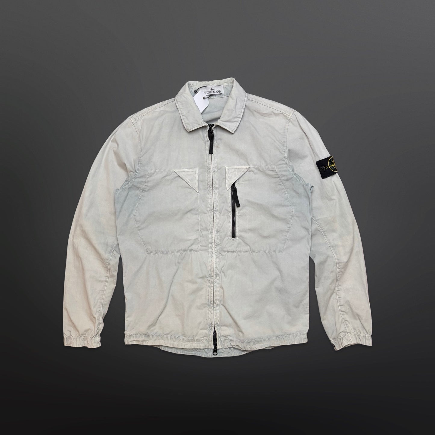 Stone Island Overshirt / Sommerjakke – Baby Blue (Str. M)