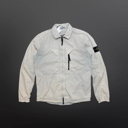 Stone Island Overshirt / Sommerjakke – Baby Blue (Str. M)