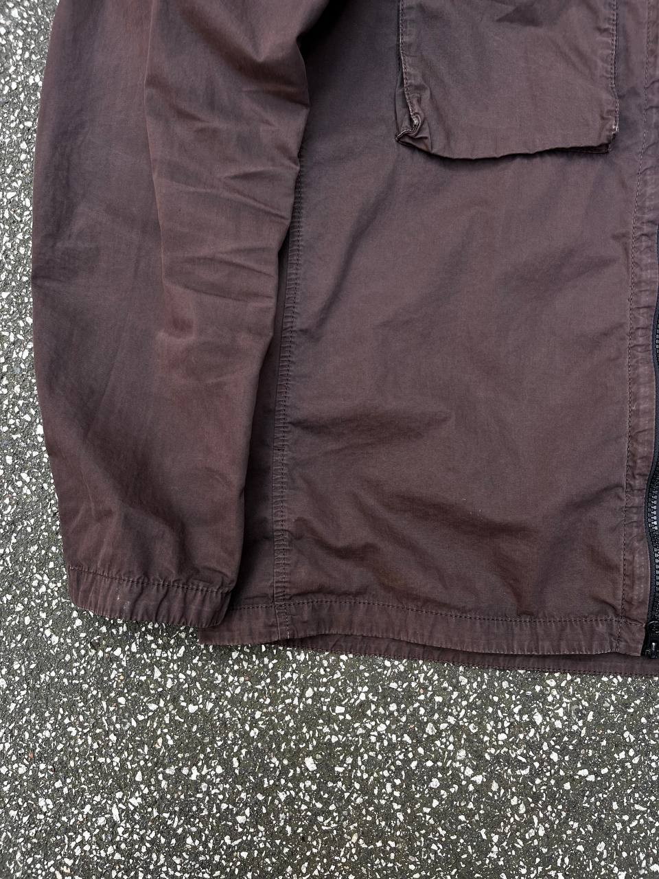 Stone Island overshirt i brun XL