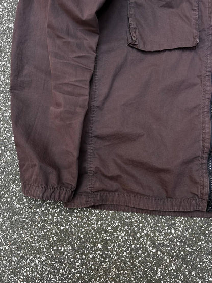 Stone Island overshirt i brun XL