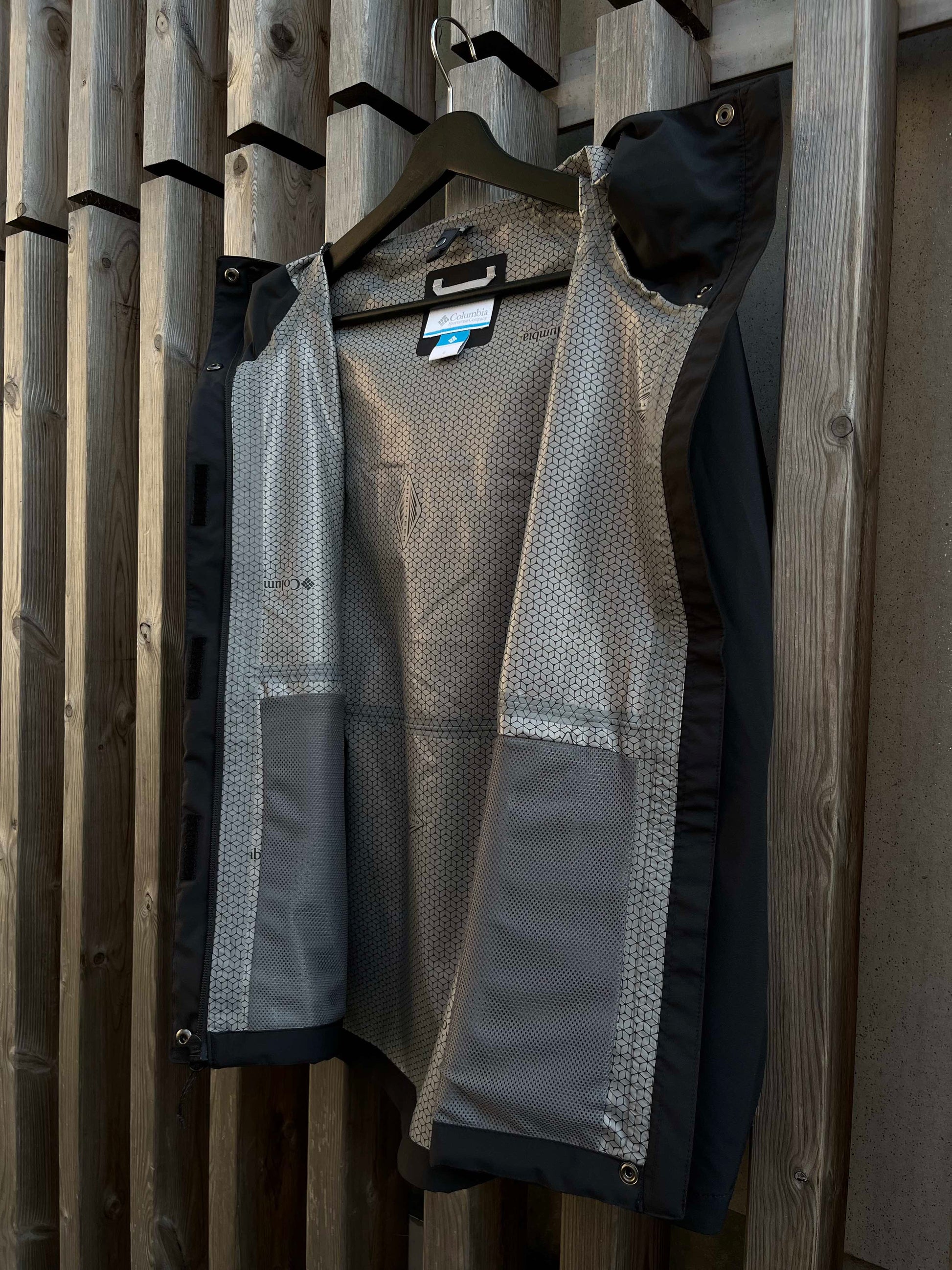 Regnjakke skaljakke / rain jacket Columbia Omni-tech - supersaelger
