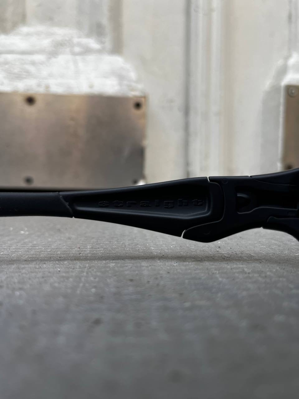 Oakley Solbriller Sunglasses Oakley Made In U.S.A Straight Jacket Sort Black Brugt Used