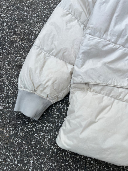 Stone Island Crinkle Reps NY Down Jacket Off White Str. Large