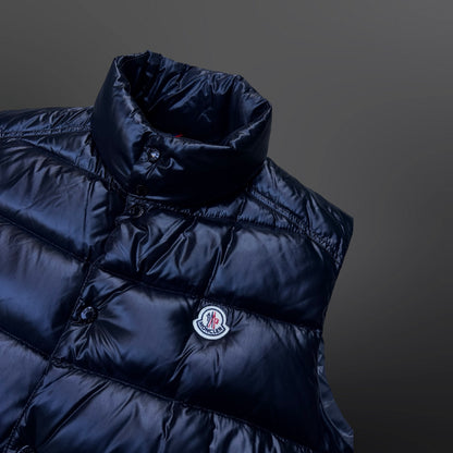 Moncler Down Vest – Navy – Str. 5