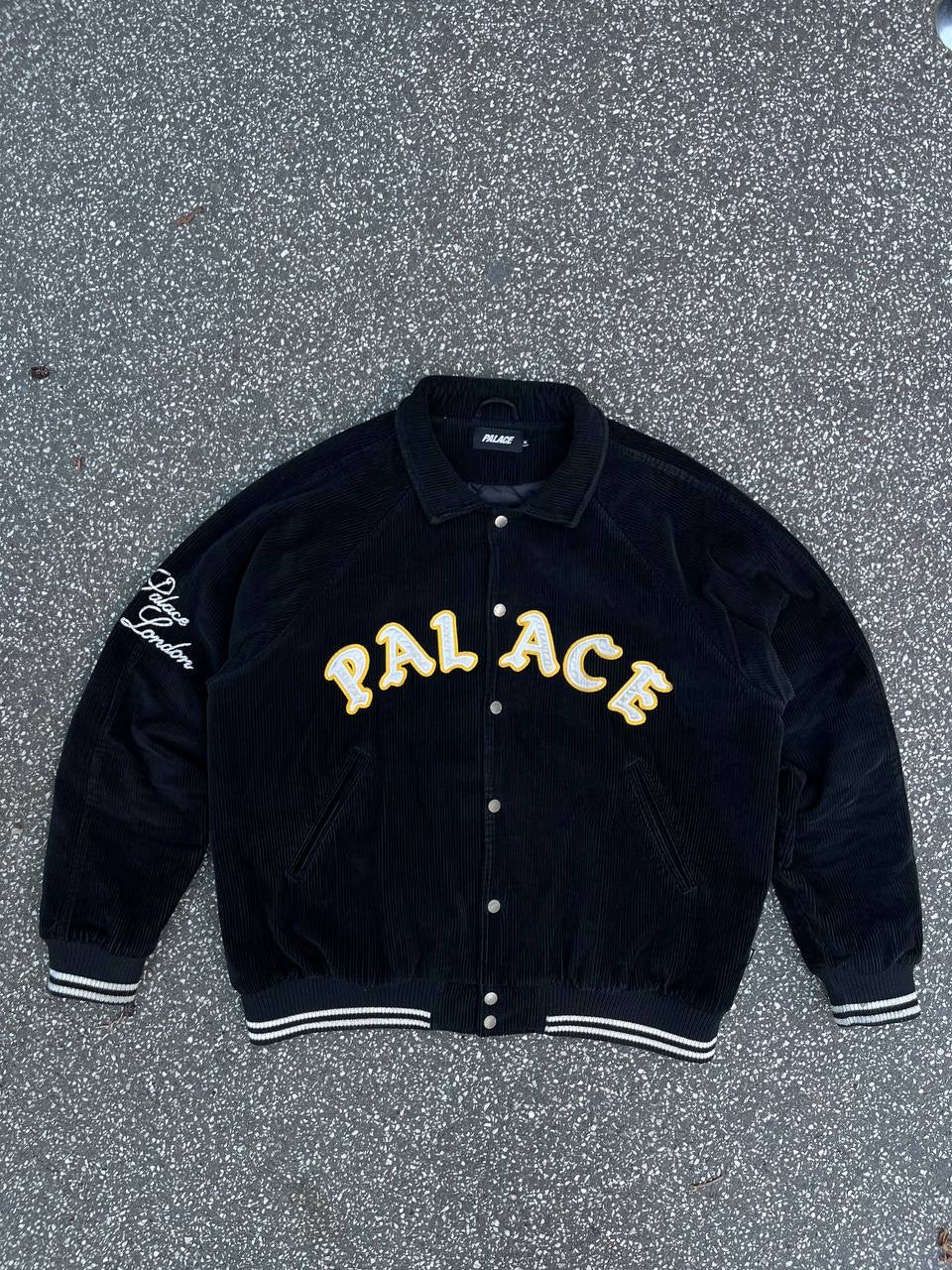 Palace Cord Bomber Black Sort Jakke XL