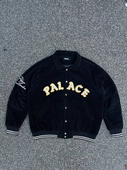Palace Cord Bomber Black Sort Jakke XL
