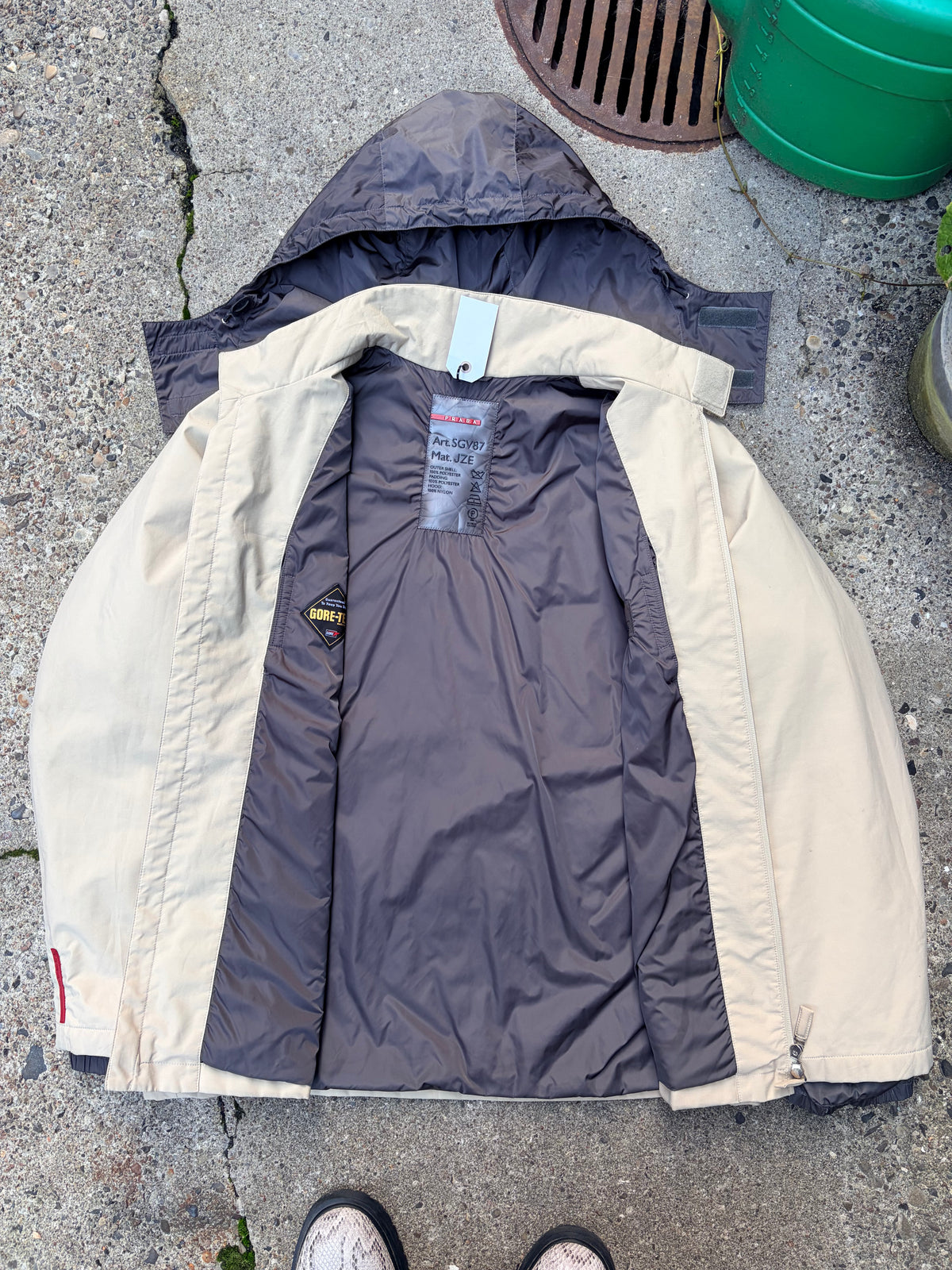 Prada Linea Rossa Gore-Tex Archive Jacket – 1999 – XL