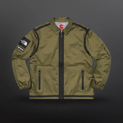 The North Face X Supreme Skaljakke Regnjakke Sommerjakke L Large Grøn Khaki Olive