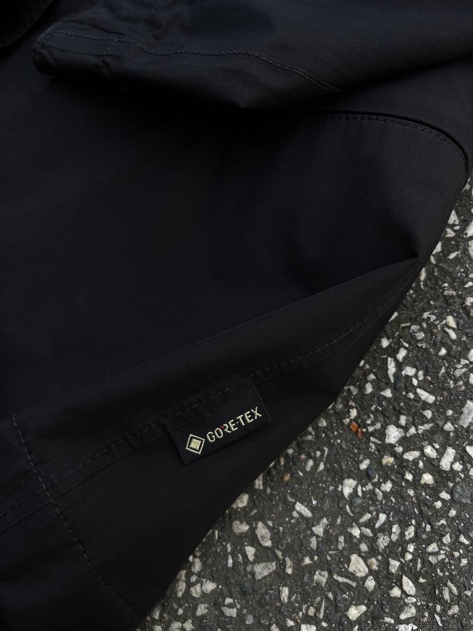 Stone Island Regnjakke Gore-Tex  Paclite L Large Sort
