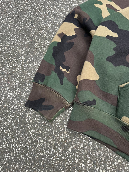 Supreme Collegiate Applique Zip Up Hoodie – Camo – Str. M Medium