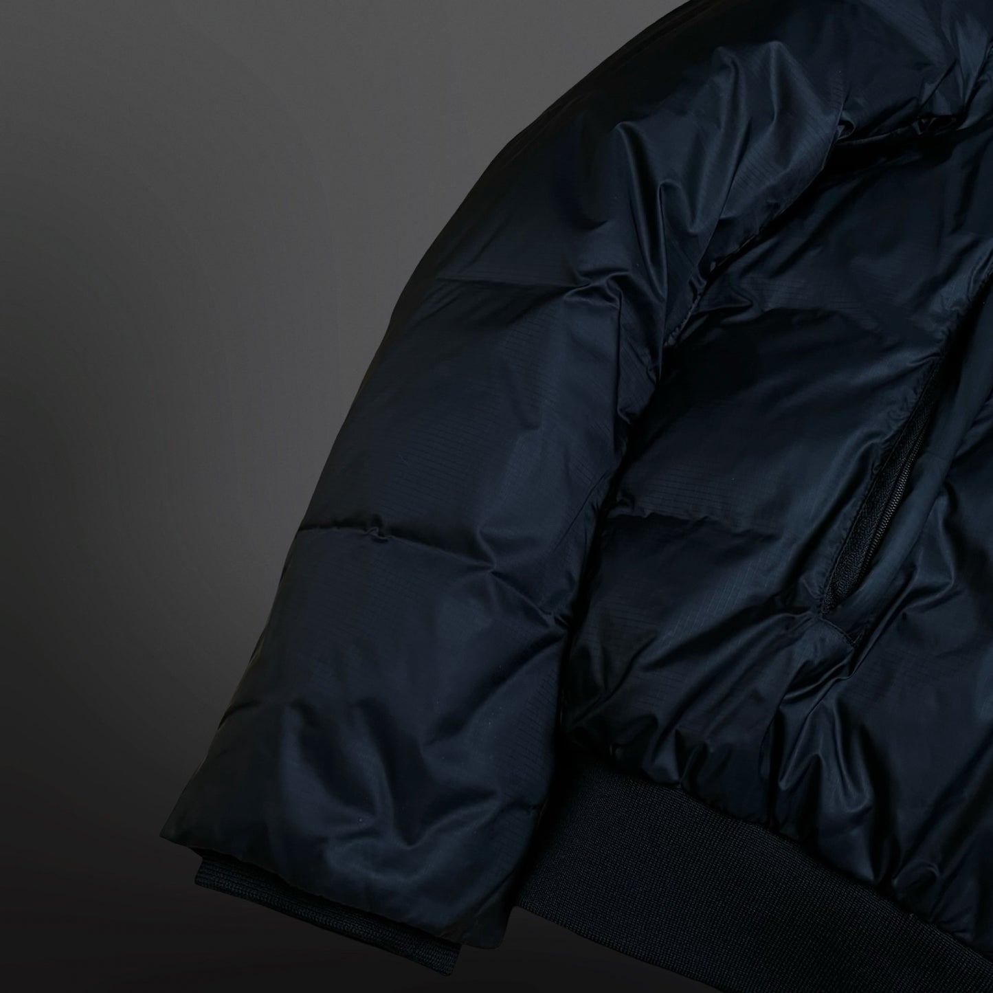 Emporio Armani Down Jacket Puffer Jacket – Sort – Str. Small