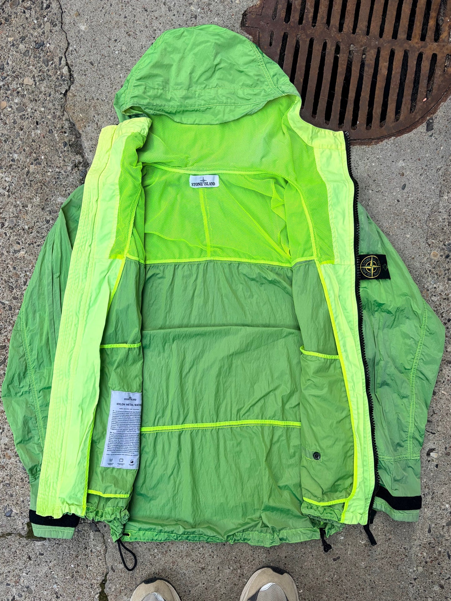 Stone Island Nylon Metal Watro Jacket – Green XXL