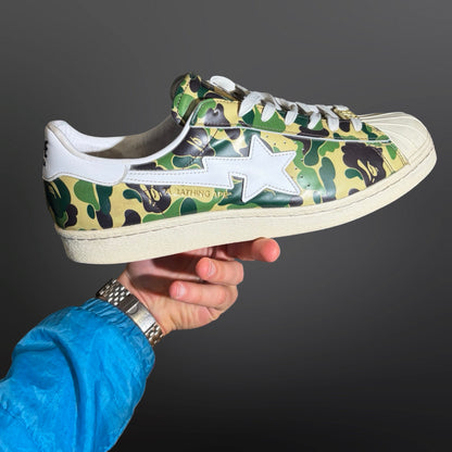 BAPE x adidas Superstar “Camo” – Str. 46