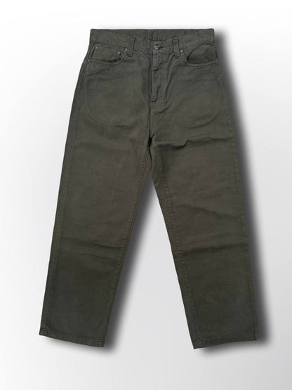 Nye bukser jeans Carhartt WIP Derby pant single knee pant eller simple pant 32 i khaki grøn mørkegrøn