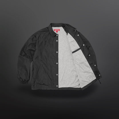 Supreme Old English Arc Coaches Jacket Black S Small
