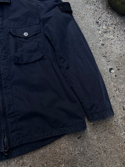 Stone Island Ghost Piece Overshirt Jacket Black – Small