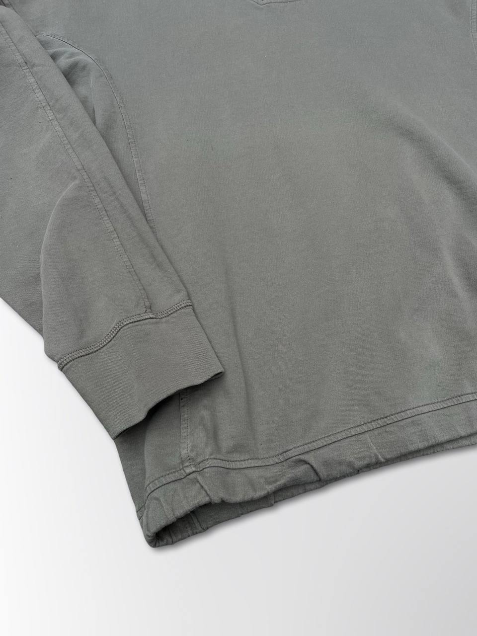 Pullover C.P. Company Quarter Zip Khaki Large Herre