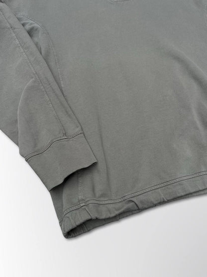 Pullover C.P. Company Quarter Zip Khaki Large Herre