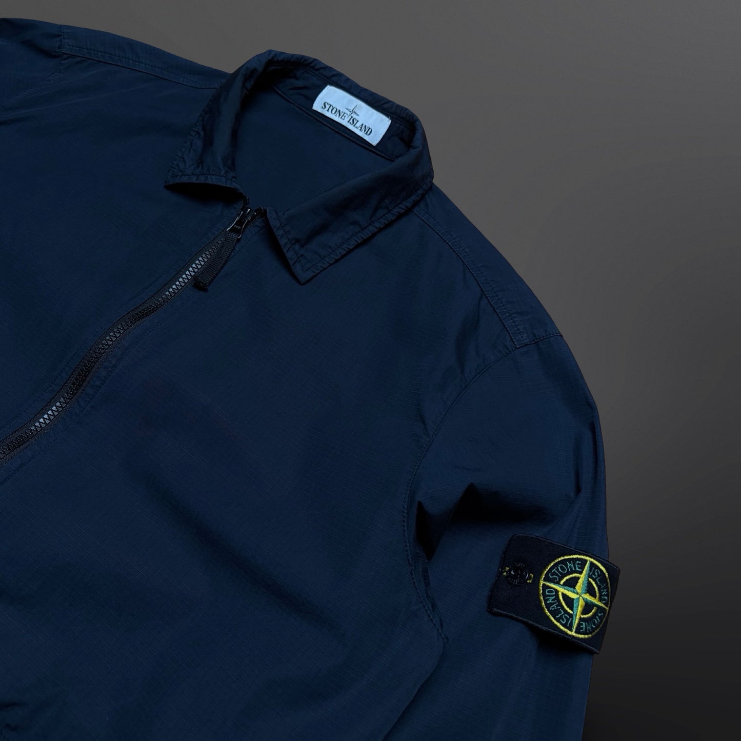 Stone Island Overshirt / Lightweight Jacket – Navy M Medium 701512307