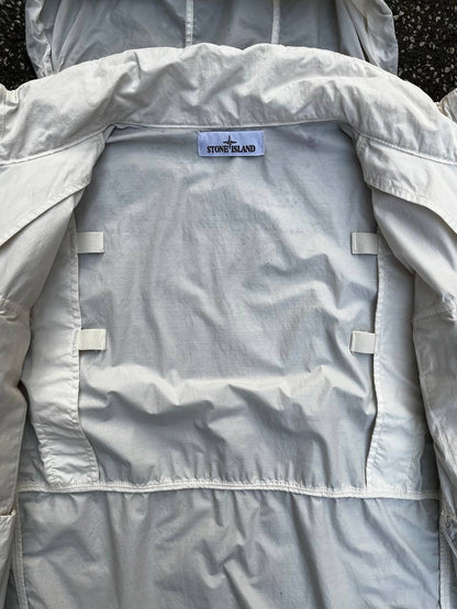 Stone Island Jakke Naslan Light Watro Hvid Medium