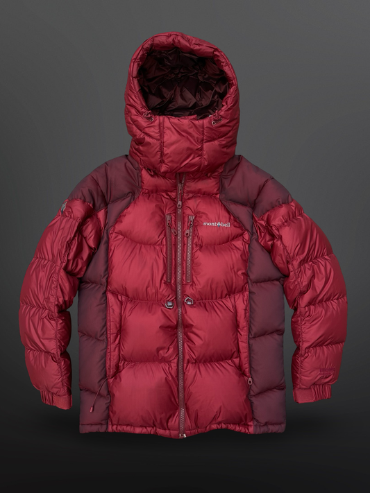 Montbell EX 800 Down Jacket Dunjakke Bordeaux L Large EU