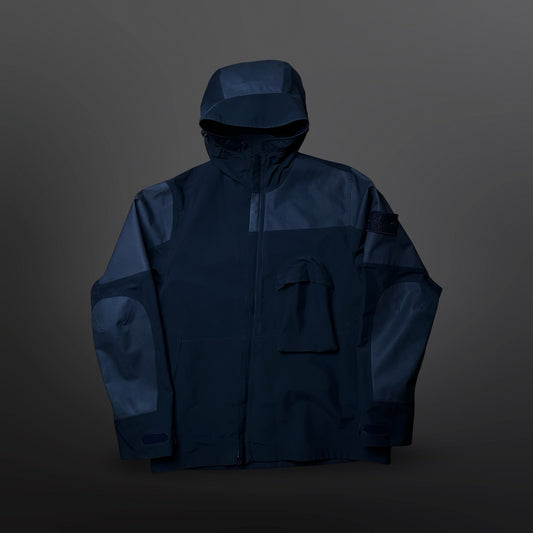 Stone Island Tank Shield Ghost Piece Jakke – Blå Navy L Large